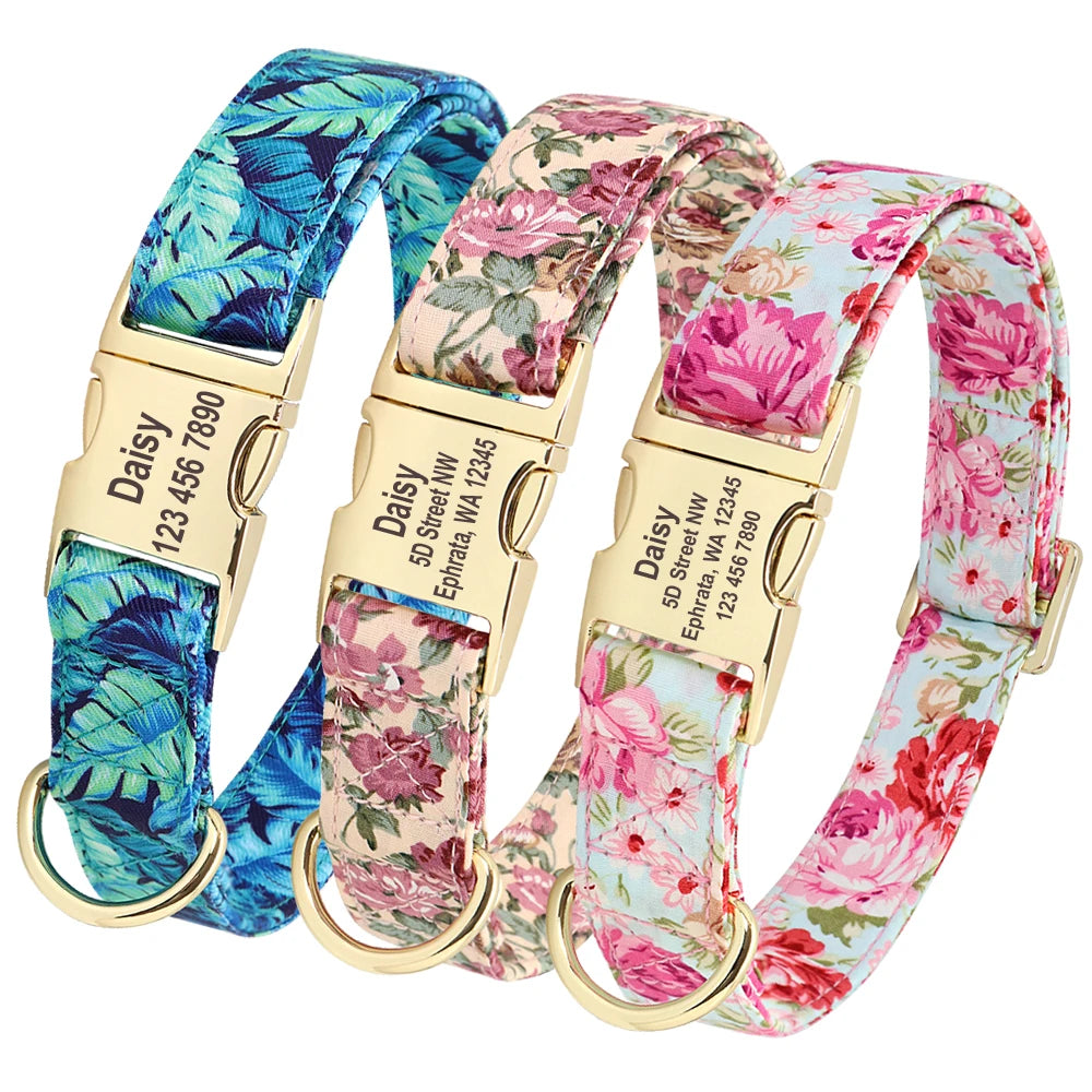 Personalized Collar & Leash Set