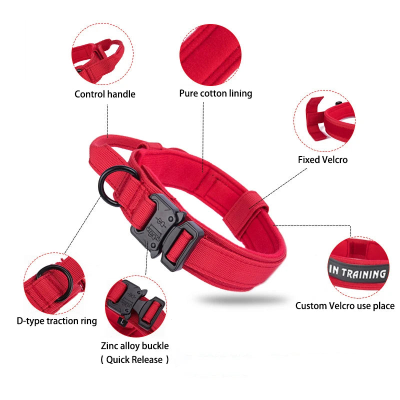 Tactical Collar Leash