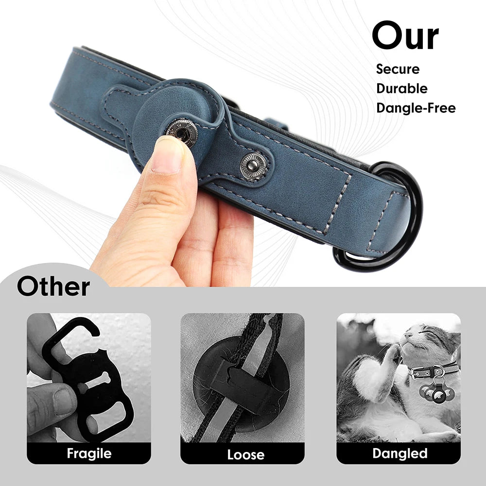 GPS Tracker Leather
