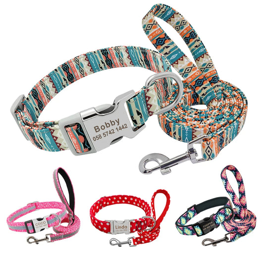 Personalized Collar & Leash