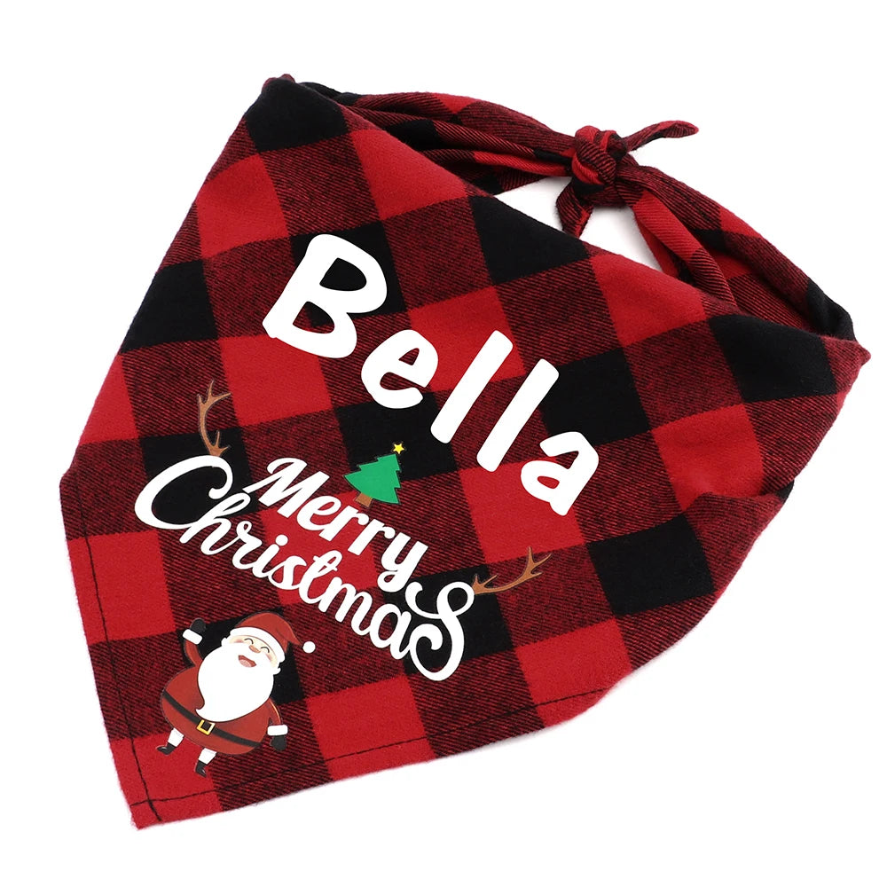 Personalized Christmas Scarf