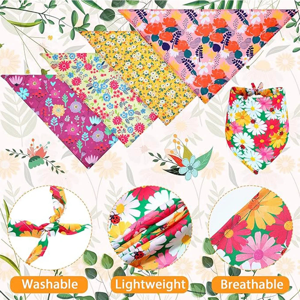 10PCS Summer Bandana