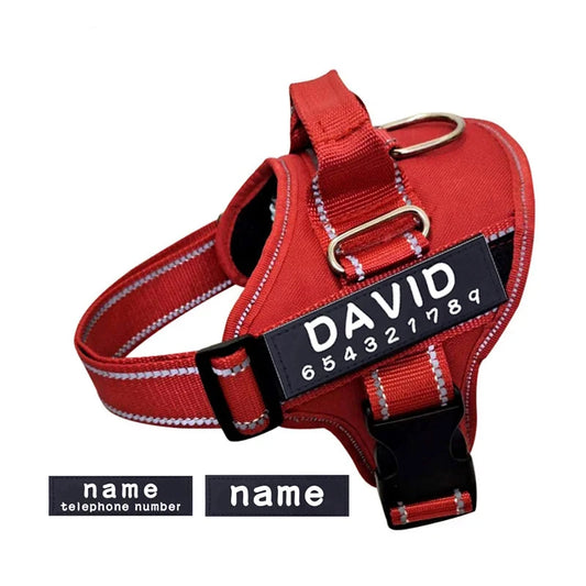 Personalized K9 Harness