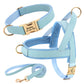 Personalized Set Collar Harness Leash